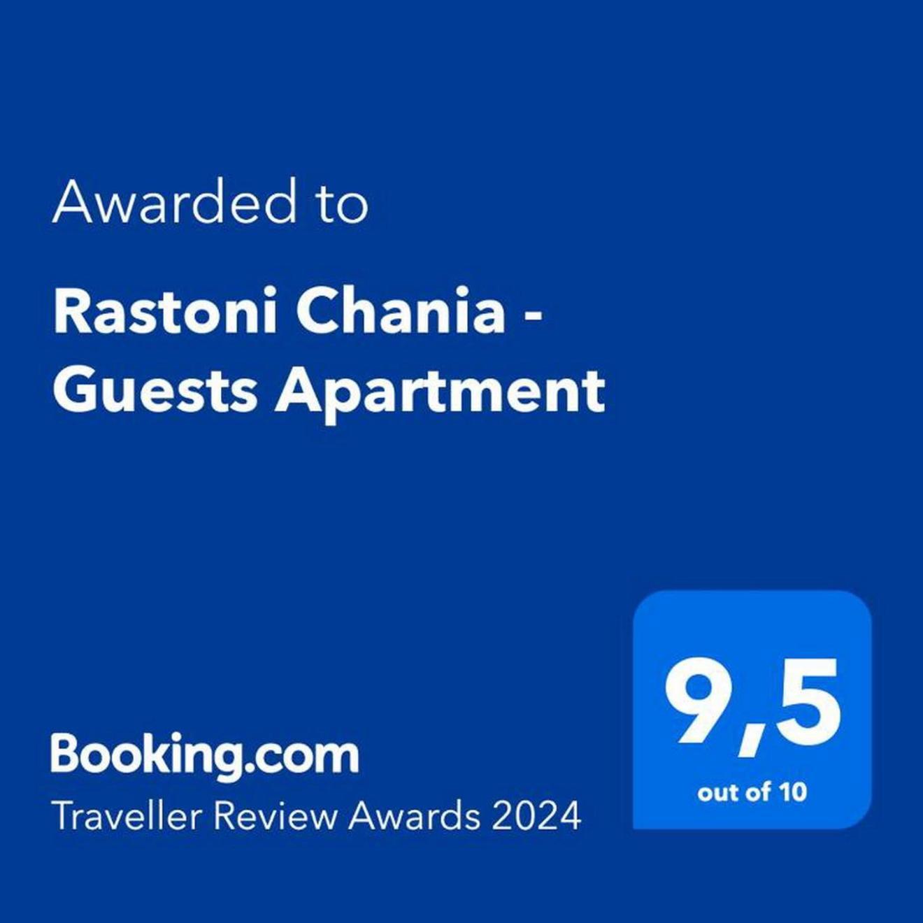 Rastoni Chania - Guests Apartment Dış mekan fotoğraf