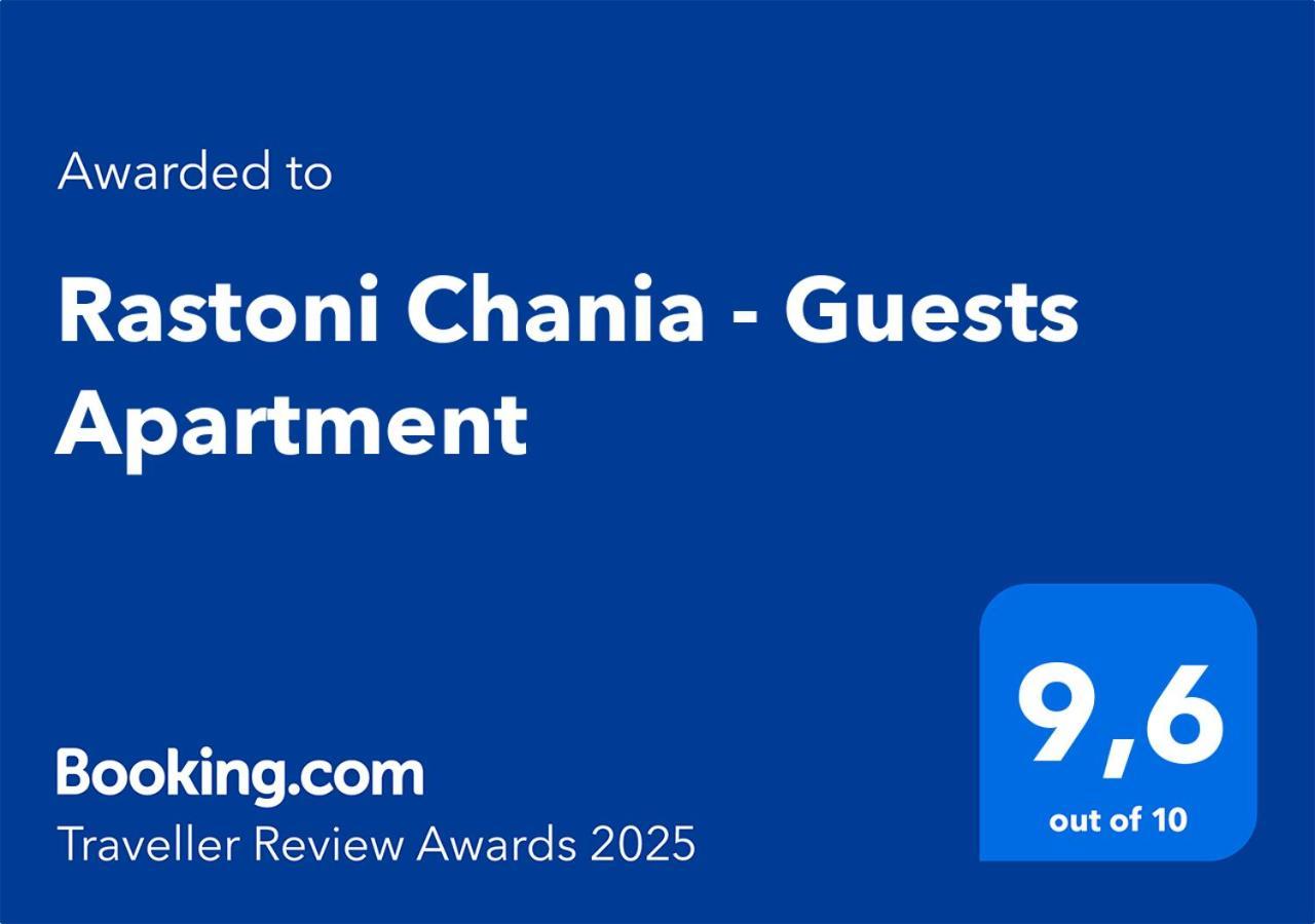 Rastoni Chania - Guests Apartment Dış mekan fotoğraf